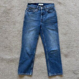 Re/Done Women's Straight Leg Jeans in Perfect Condition